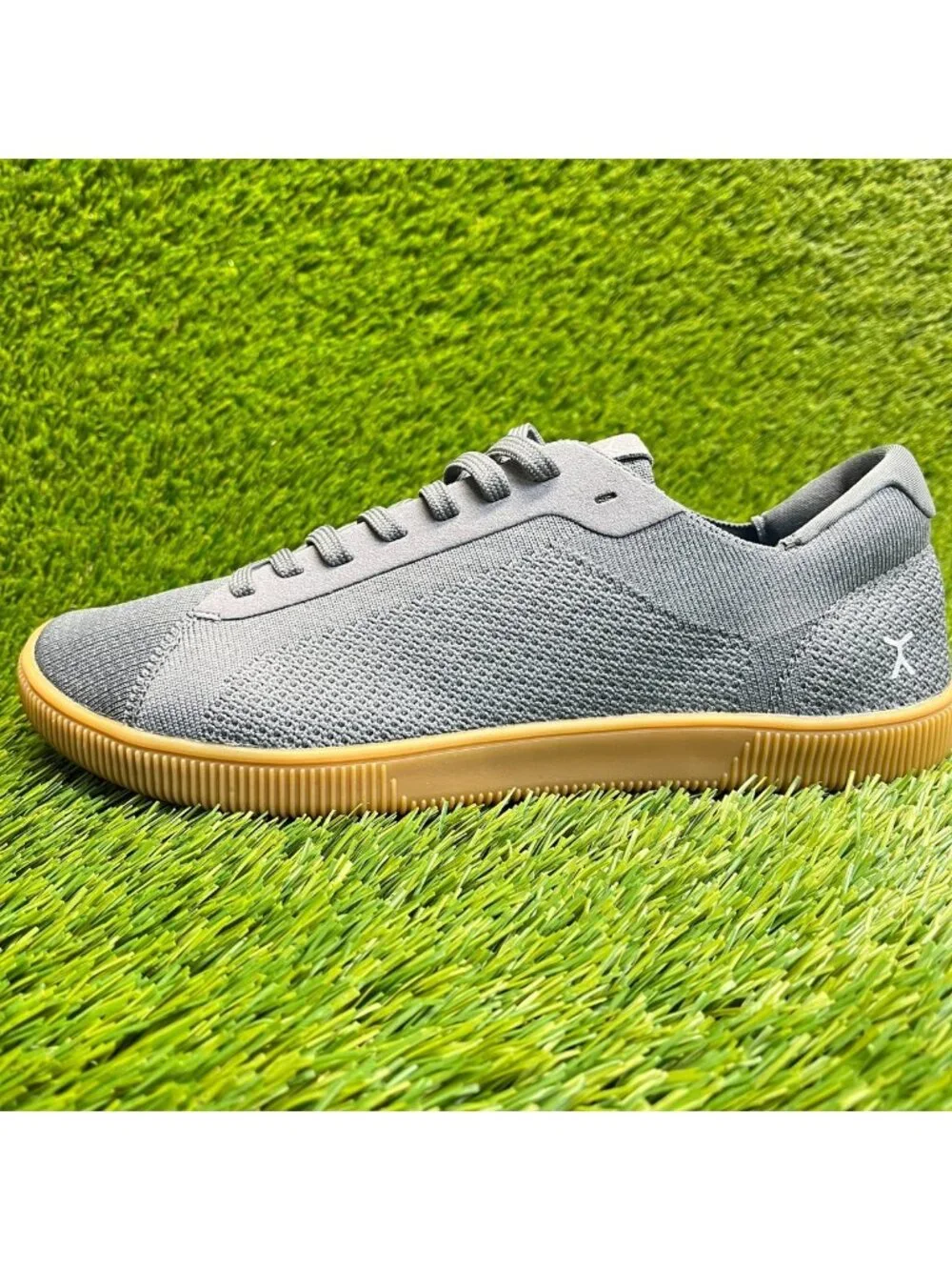 Flux Footwear Adapt Trainer Gray Gum Mens Size 9.5 Athletic Knit Shoes Sneakers - Picture 3 of 10